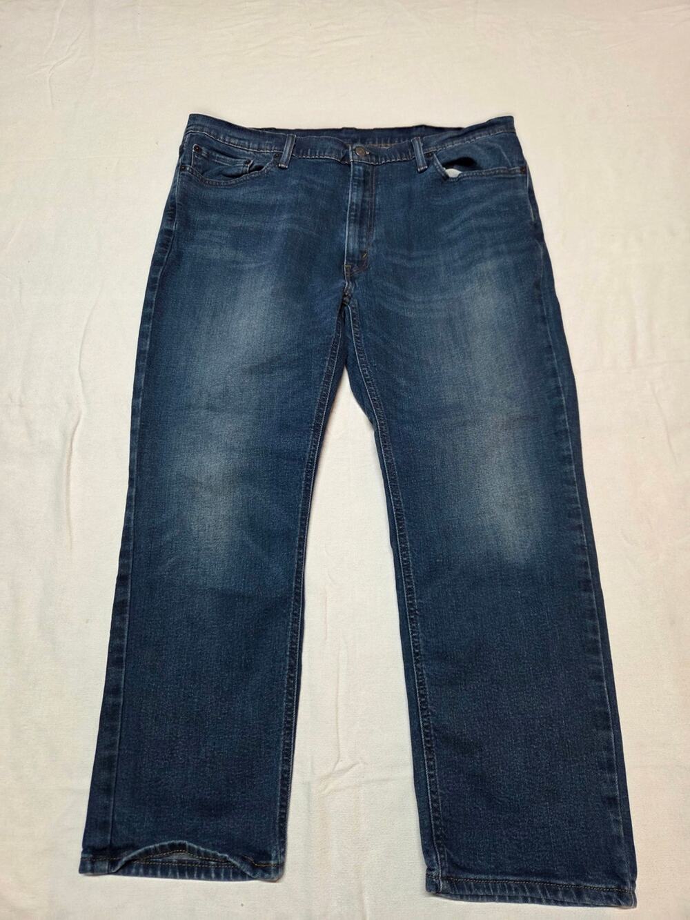 Levi's Men's Relaxed Fit Indigo Blue Jeans 40x30